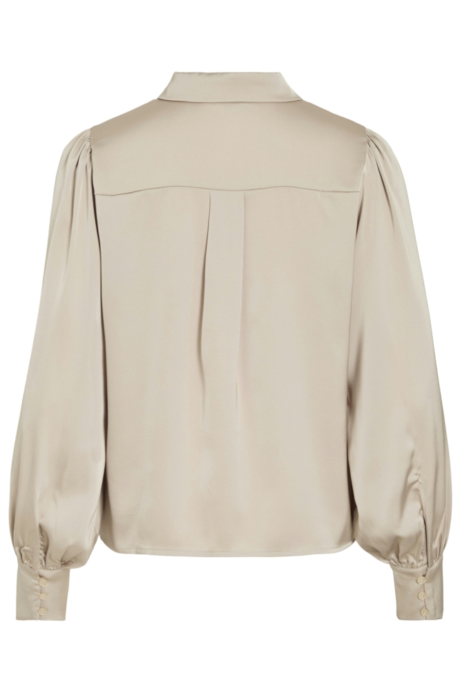 VIENNA RAVENNA L/S BALLOON SHIRT - 14107462 Cement